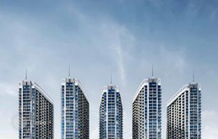 New residence Ajman Creek Towers with swimming pools and lounge areas, Ajman, UAE for From $168,000