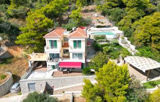 Three-storey villa with a pool and panoramic sea views, Peloponnese, Greece for 750,000 €