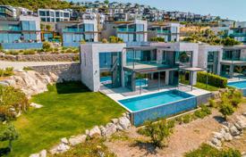 New Detached Villas with Private Pool and Sea View for Sale in Bodrum Yalikavak 2 for $1,758,000