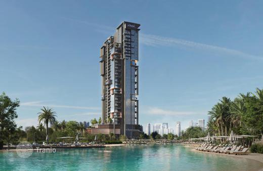 Apartments in the new residence The Highgrove with swimming pools, spa and restaurant in the area of Nad Al Sheba 1/Meydan, Dubai for From $589,000