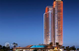 New high-rise residence with swimming pools and green areas at 720 meters from the sea, Izmir, Turkey for From 24,347,000 TRY