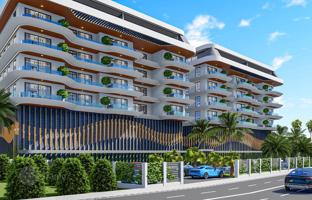 1-bedroom apartment 59 m² in Gazipasa. Price on request
