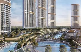 New high-rise residence Skyscape Avenue with a swimming pool and gyms close to golf courses, Nad Al Sheba 1, Dubai, UAE for From $495,000