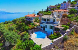 Three-storey house with a swimming pool and sea views in Corinthia, Peloponnese, Greece for 400,000 €
