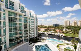 Stylish apartment with ocean views in a residence on the first line of the embankment, Aventura, Florida, USA for $750,000