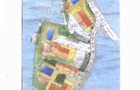 Sea view plot with a building permit, Škrip, Croatia for 390,000 €