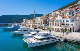 New residence with a panoramic sea view in a large luxury waterfront cluster with beaches and a 5-star hotel, Tivat, Montenegro for From 567,000 €