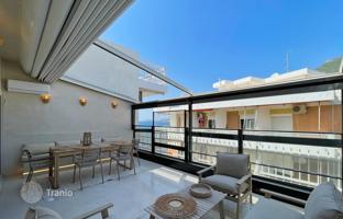 One-bedroom ”turnkey“ apartment on the first line from the sea, Loutraki, Peloponnese, Greece. Price on request