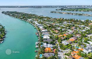 4-bedroom house 285 m² in Miami Beach for $5,596,000