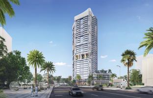 Apartments in the new high-rise Parkway residence with swimming pools 5 minutes from Burj Khalifa in the Meydan Horizon area, Dubai for From $408,000