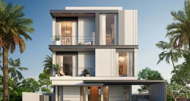 New complex of villas and townhouses with a golf course Terra Golf Collection, Jumeirah Golf Estates, Dubai, UAE