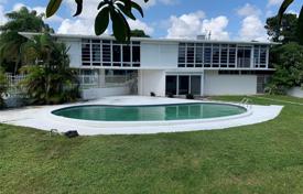 Spacious villa with a backyard, a pool, a relaxation area and a terrace, Miami, USA for $1,600,000