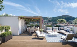 New residential complex with underground parking in Nice, Cote d'Azur, France for From 520,000 €