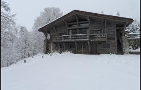 Modern chalet with a swimming pool and a parking, Mont d`Arboir, France. Price on request