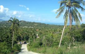 Land plot for construction with sea views, near the beach, Koh Samui, Surat Thani, Thailand for $170,000