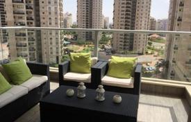 Cosy apartment with a terrace and a sea views in a bright residence, Netanya, Israel for $666,000