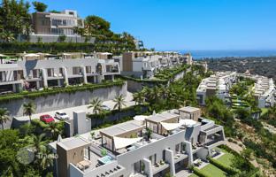 Exclusive townhouses with breathtaking views of the Mediterranean sea in the beautiful Elviria district, Marbella, Spain for From 850,000 €