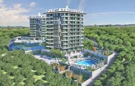Different apartments in a new residence with swimming pools, a garden and a parking, Alanya, Turkey for $175,000