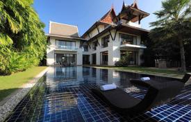 Elite villa with a terrace, sea views, a pool and a spacious plot in a modern residence, near the beach, Phuket, Thailand for $4,500,000