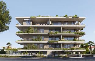 New project with a swimming pool and a co-working space, 3 minutes from the beach, Germasogeia, Cyprus for From 660,000 €