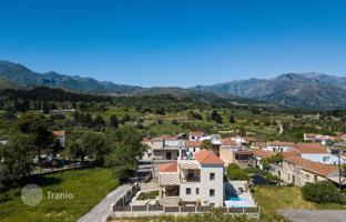 Modern three-storey villa with a pool, sea and mountain views in Rethymnon, Crete, Greece for 410,000 €