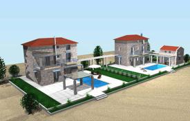 New stone villa with a pool and a guest house in Nafplio, Peloponnese, Greece for 360,000 €