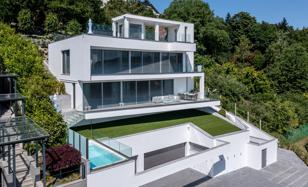 Designer villa with panoramic views and a pool in district II, Budapest, Hungary for 3,380,000 €