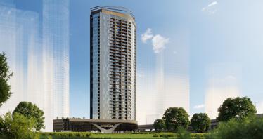 Apartments in Frank Mueller Vanguard residence with a pool, and co-working space near the beaches and golf club, Dubai Marina are, Dubai