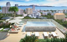 New residential complex with a rooftop pool and sea views in Pattaya, Chonburi, Thailand for From $56,000