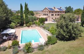 Ancient villa with a pool, a garden and a view of the hills in a quiet area, Marche, Italy for 850,000 €