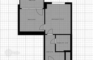 2-bedroom apartment 44 m² in Prague 4. Price on request