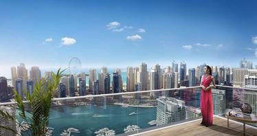 518 new flats in residential complex Vida Dubai Marina in Dubai Marina