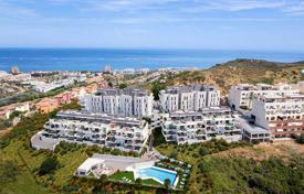 Penthouses in a new gated residence with a swimming pool and an underground parking, close to the beach, Manilva, Spain for 424,000 €