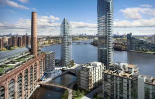 Apartment with a balcony and a view of the river in a residence with a fitness club, Chelsea, London, UK for £1,584,000