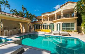 Luxury villa with a pool, a jacuzzi, seating area and a terrace, Miami Beach, USA for 6,352,000 €