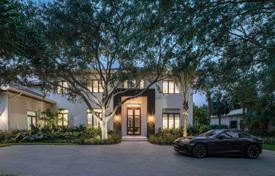 Spacious villa with a pool, a garage and a terrace, Pinecrest, USA for $4,800,000