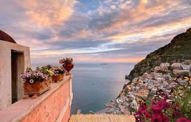 Ancient villa with a pool and panoramic sea views, Positano, Italy. Price on request
