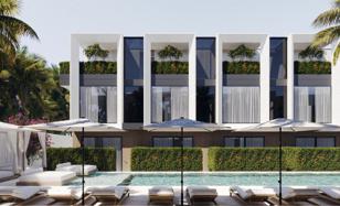 Villas and apartments in a complex with a swimming pool and spa 5 minutes from the ocean, on the main street of Canggu, Bali, Indonesia for From $125,000