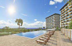 New apartments with sea views in a residence with an indoor pool, Alanya, Turkey for $130,000