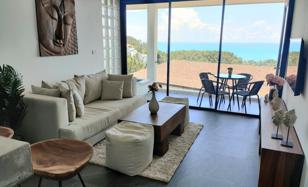 Furnished apartment with a panoramic sea view and a private swimming pool, Samui, Thailand for $179,000