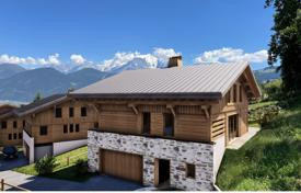 New off plan 5 bedroom chalet, south east facing, superb Mont Blanc views in Combloux (A) for 2,600,000 €