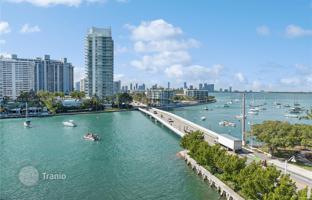 1-bedroom apartments in condo 70 m² in Miami Beach for $660,000