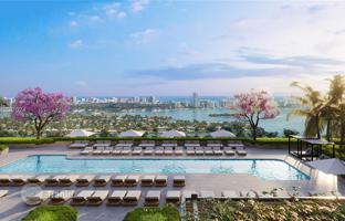 2-bedroom apartments in condo 159 m² in North Miami for $1,540,000