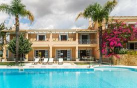 Elite villa with a pool and a private beach, Porto Helion, Greece for $8,563,000