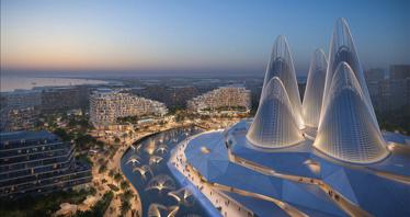 New unique complex of furnished apartments at 850 meters from the beach and the promenade, Saadiyat Island, Abu Dhabi, UAE