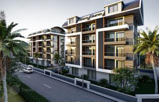 1-bedroom apartment in new building 52 m² in Oba. Price on request