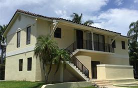 Spacious villa with a pool, a garage, an open backyard and a terrace, Miami, USA for $2,800,000