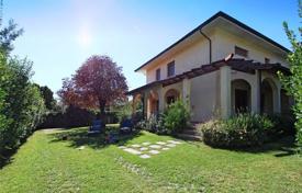 Renovated villa with a terrace and a garden close to the beach, Forte dei Marmi, Italy. Price on request