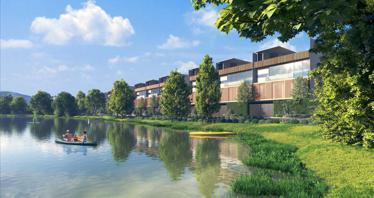 Gated complex of townhouses with swimming pools at 50 meters from the beach, Phuket, Thailand