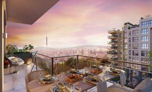 Residential complex surrounded by park, near the International Financial Center, Ataşehir, Istanbul, Turkey for From 27,239,000 TRY
